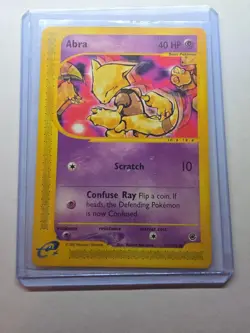 Abra 93/165 Pokemon TCG Expedition Base Set LP - Image 3