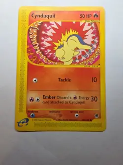 Cyndaquil 105/165 Pokemon TCG Expedition Base Set Non Holo LP - Image 1