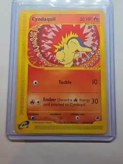 Cyndaquil 105/165 Pokemon TCG Expedition Base Set Non Holo LP - Image 3