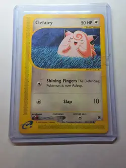 Clefairy 101/165 Pokemon TCG Expedition Base Set NM - Image 3