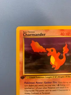 Charmander 50/82 | Team Rocket 1st Edition | Pokemon TCG Common NM/ LP - Image 2
