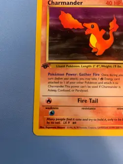 Charmander 50/82 | Team Rocket 1st Edition | Pokemon TCG Common NM/ LP - Image 5