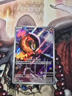 Pokemon TCG Charcadet 022 - Pokemon Center Exclusive Promo 22 Phantasmal Flames - Image 1