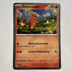 Pokemon TCG Charmander 004/165 COSMOS HOLO Mint-NM - Image 1