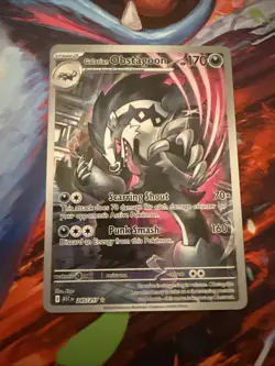 Galarian Obstagoon Illustration Rare IR Ascended Heroes 245/217 NM Mint Pokemon - Image 1