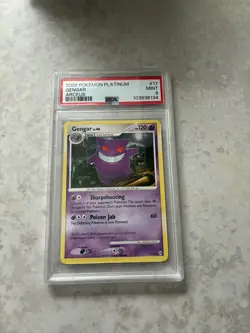 2009 POKEMON PLATINUM ARCEUS #17 GENGAR PSA 9 - Image 1