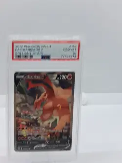 PSA 10 Charizard V 154/172 Alt Art Brilliant Stars 2022 Pokemon Nintendo - Image 1