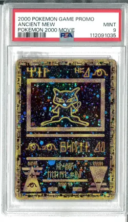 PSA 9 Ancient Mew (112091035) - Promotional Graded Pokemon - Image 1