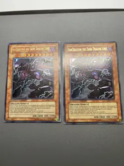 Yu-Gi-Oh! 2X Van’Dalgyon The Dark Dragon Lord ULTRA Limited JUMP-EN023 HP - Image 1