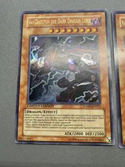 Yu-Gi-Oh! 2X Van’Dalgyon The Dark Dragon Lord ULTRA Limited JUMP-EN023 HP - Image 2