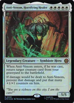 Anti-Venom, Horrifying Healer Marvel's Spider-Man Foil - Image 1