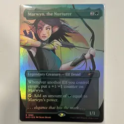 Magic: The Gathering Marwyn, the Nurturer Secret Lair Drop Foil MTG - Image 1