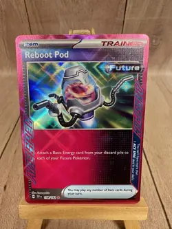 Pokemon TCG Temporal Forces Reboot Pod Ace Spec 158/162 Holo Ultra Rare - Image 2