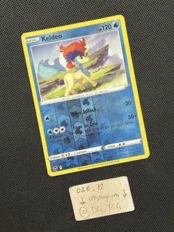 Pokemon Silver Tempest - Keldeo - 046/195 - Reverse Holo Rare - M/NM - Image 3