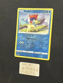 Pokemon Silver Tempest - Keldeo - 046/195 - Reverse Holo Rare - M/NM - Image 4