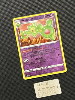 Pokemon Silver Tempest - Reuniclus - 078/195 - Reverse Holo - M/NM - Image 3