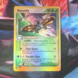 Pokemon Beautifly EX Ruby & Sapphire Rare Holo Card 2/109 - Image 1