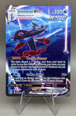 Pokemon - Inteleon VMAX (Alternate Art Secret) - 266/264 - SWSH08:Fusion Strike - Image 1