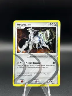 2009 Pokemon TCGArceus Holo Rare Platinum - Arceus AR9 HP/MP - Image 1