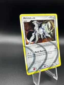 2009 Pokemon TCGArceus Holo Rare Platinum - Arceus AR9 HP/MP - Image 3