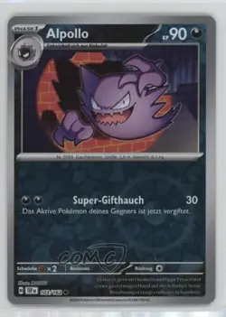 Haunter German Pokemon Scarlet & Violet: Temporal Forces TEF #103 - Image 1