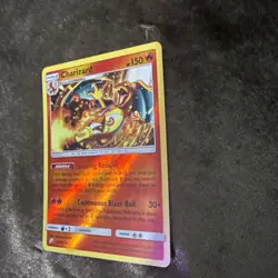 Charizard 14/181 Reverse Holo Team Up NM with non holo basic and stage 1 - Image 4