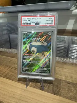 Pokemon TCG - Snorlax SVP 051 - 151 Elite Trainer Box Promo - PSA 10 - Image 1