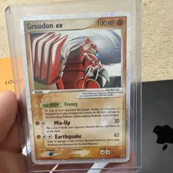 Pokemon Groudon ex Promo Holo Nintendo 2006 038 100 HP Basic English - Image 1