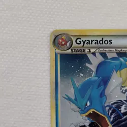 Pokemon Gyarados Heartgold & Soulsilver Holo Rare 4/123 130HP 2010 - Image 3