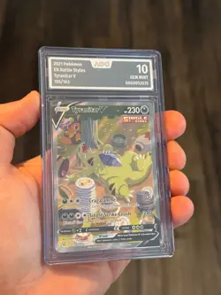 Tyranitar V 155/163 AOG 10 GEM MINT | Battle Styles | Pokemon PSA 10 Potential - Image 2