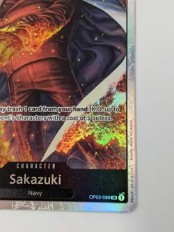 Sakazuki OP02-099 Foil SR PRB-01 Premium Booster English ONE PIECE - Image 5