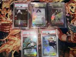 Weiss Schwarz English Fate/Stay Night: Heaven's Feel Vol 2 Graded Lot (5) - Image 1