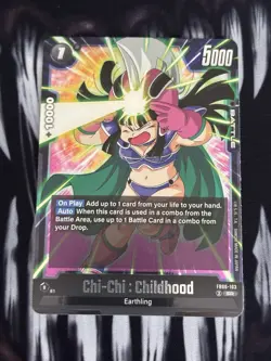 Chi-Chi : Childhood FB06-103 Rivals Clash Dragon Ball Card Fusion World - Image 1
