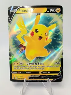 Pikachu V Holofoil SWSH: Sword & Shield Promo Cards SWSH198 NM Pokemon TCG - Image 1