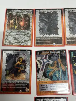 Rage Apocalypse TCC Card Game Foil Card Lot Of 13 Cards White Wolf - Image 2
