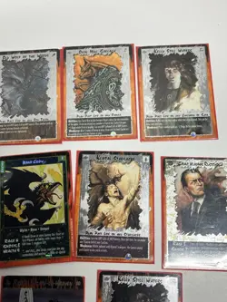 Rage Apocalypse TCC Card Game Foil Card Lot Of 13 Cards White Wolf - Image 3