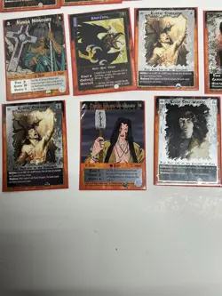 Rage Apocalypse TCC Card Game Foil Card Lot Of 13 Cards White Wolf - Image 4