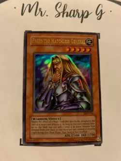 FREED THE MATCHLESS GENERAL - LOD-016 ENGLISH Yu-Gi-Oh! CARD ULTRA RARE HOLO - Image 4
