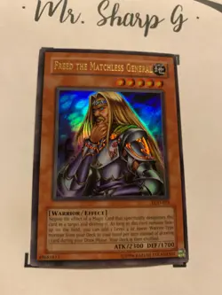 FREED THE MATCHLESS GENERAL - LOD-016 ENGLISH Yu-Gi-Oh! CARD ULTRA RARE HOLO - Image 5