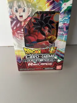 Dragon Ball Super Card Game Red Rage Starter Deck SD17 : Zenkai-Series - Image 1