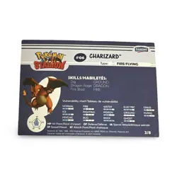 Pokemon Stadium 2000 Danone #06 Charizard Holographic Card NM - Image 2