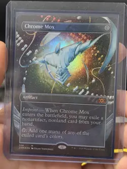 Chrome Mox (Borderless) #358 (Foil) (NM) Double Masters 2XM Magic MTG - Image 1