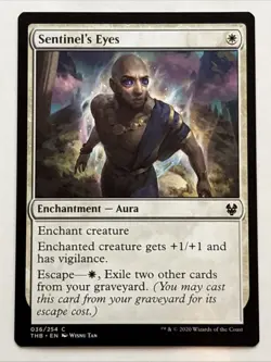 MTG Theros Beyond Death Sentinel's Eyes 036/254 LP - Image 1