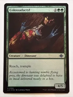 MTG The Lost Caverns of Ixalan Colossadactyl Foil 0180 NM - Image 1