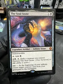 Magic the Gathering Spider-Man The Soul Stone - Base Version - Image 1