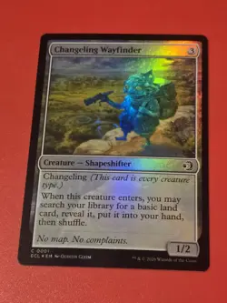 Changeling Wayfinder 1 | NM Near Mint ◆FOIL◆ | ECL Lorwyn Eclipsed Magic MTG - Image 1