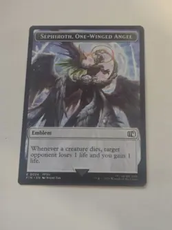 mtg foil token Hero // Robot Warrior, 0006/0012, Final Fantasy, unplayed - Image 2