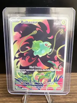 Bulbasaur Illustration Rare - Pokemon Mega Evolution 133/132 Mint Condition TCG - Image 1