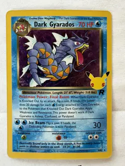 Pokemon Celebrations Classic Collection Dark Gyarados Card #8/82 (1) - Image 2