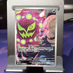 244/217 Cynthia’s Spiritomb Illustration Rare Ascended Heroes Pokemon Card - Image 1